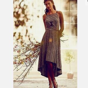 Anthropologie MAEVE Hi Lo Wrap Dress Size Small